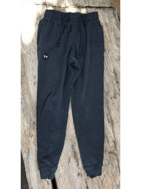 Under Armour Mens Loose Fit Joggers Small Black